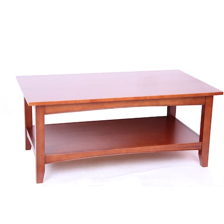 Alaterre Furniture Shaker Cottage 42" Coffee Table, Cherry ASCA1160